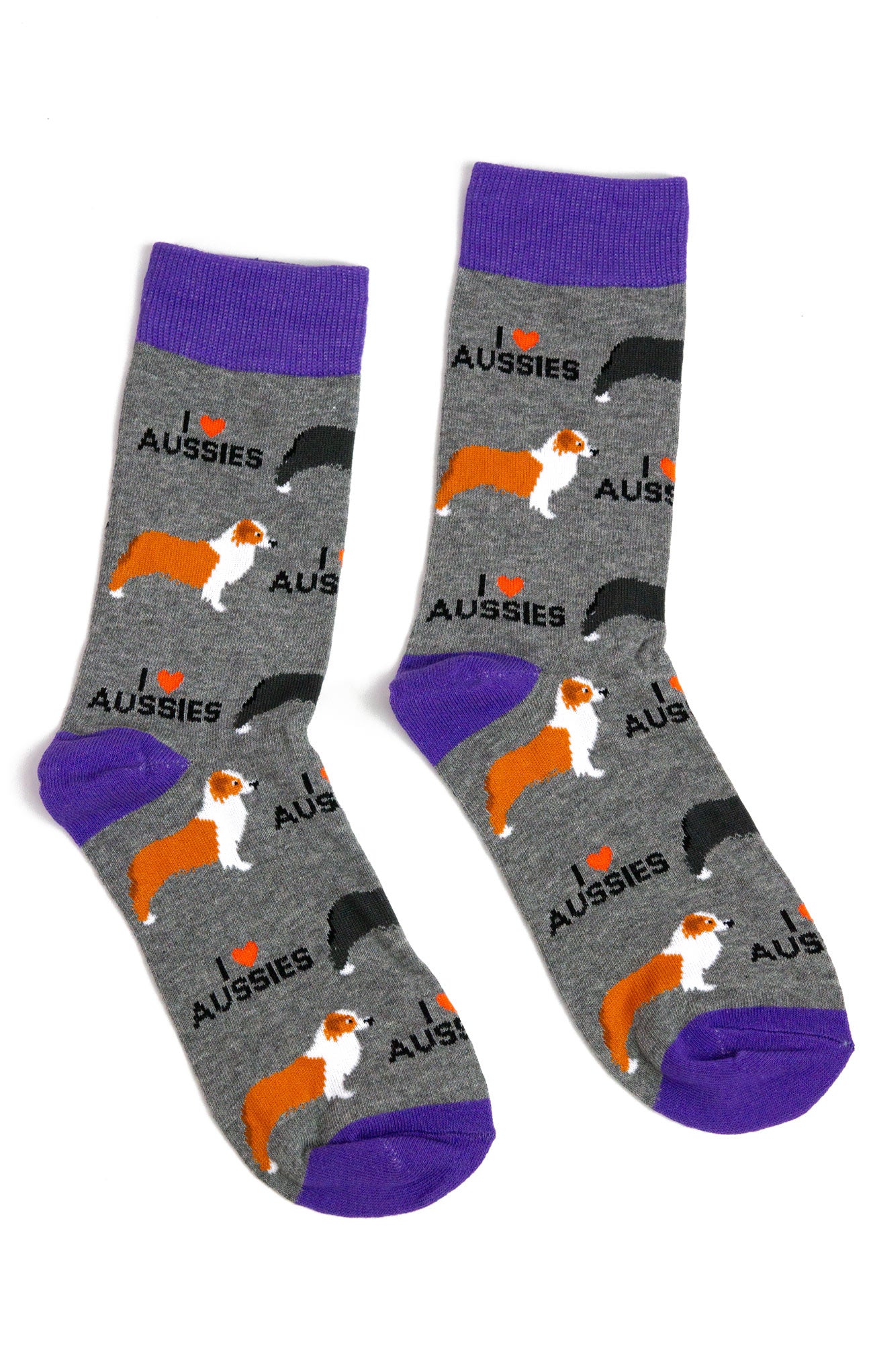 Australian Shepherd 'Aussie' Socks