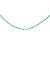 Frankie Beaded Necklace Turquoise - shopatgrace.com