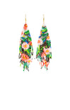 Lucia Earrings Multi Floral - shopatgrace.com