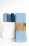 Sullys Sustainable's Printed Reusable Papertowels - 10PACK / BLUE ShopatGrace.com