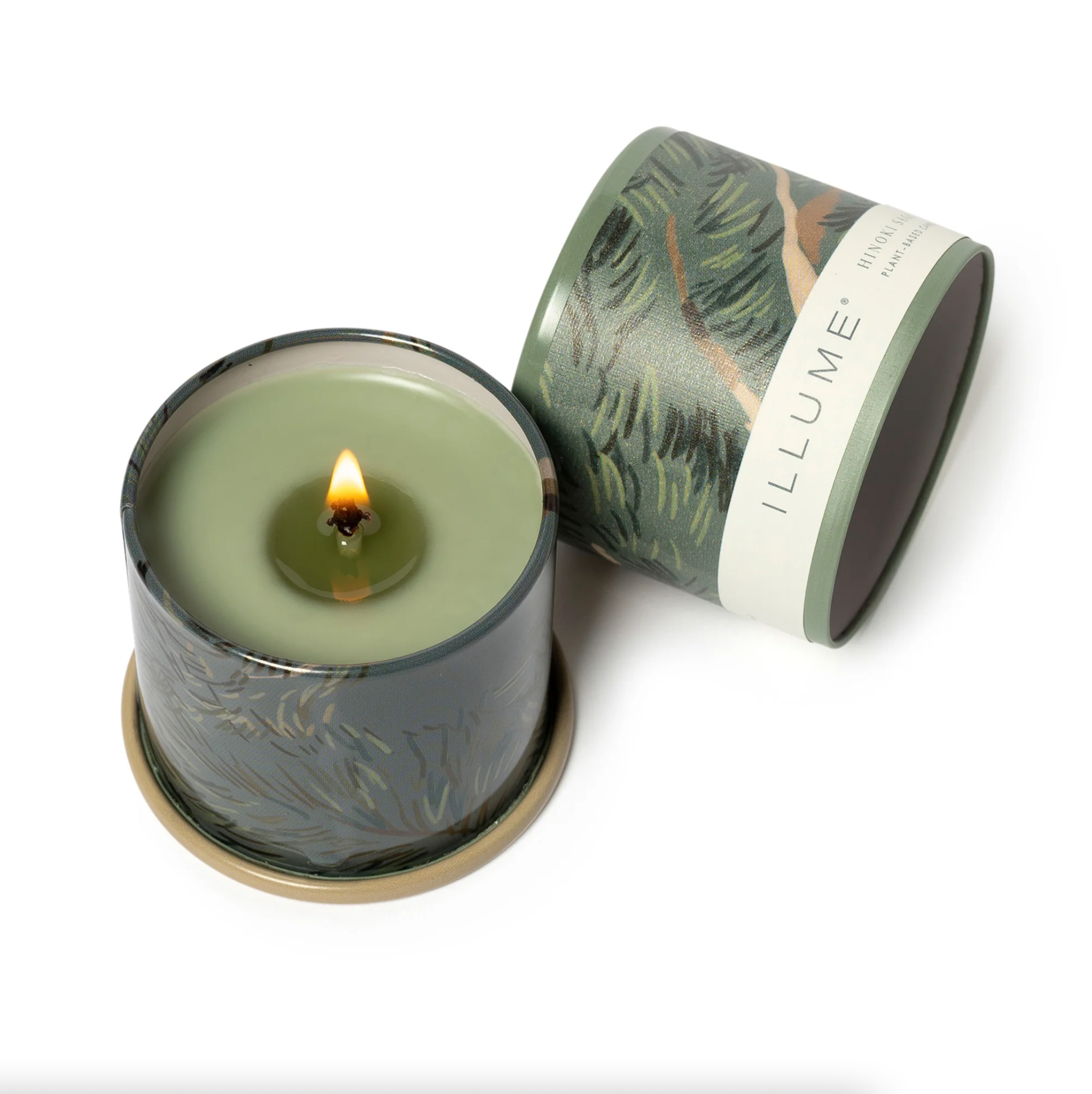 Hinoki Sage Demi Vanity Tin Candle -  ShopatGrace.com